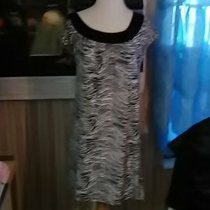 Zebra print Michael Kors extra small dress